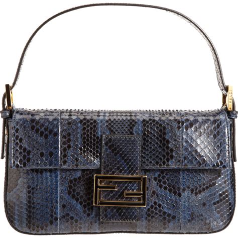 fendi baguette python|fendi mini baguette.